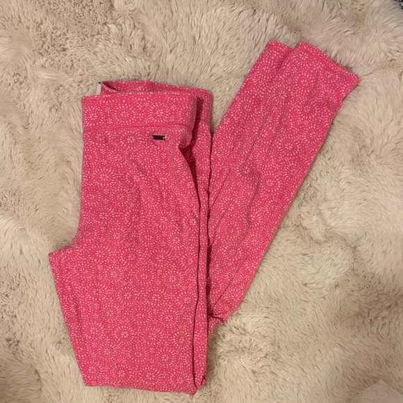 Gilly Hicks Pants - Gilly Hicks Pink Patterned Leggings